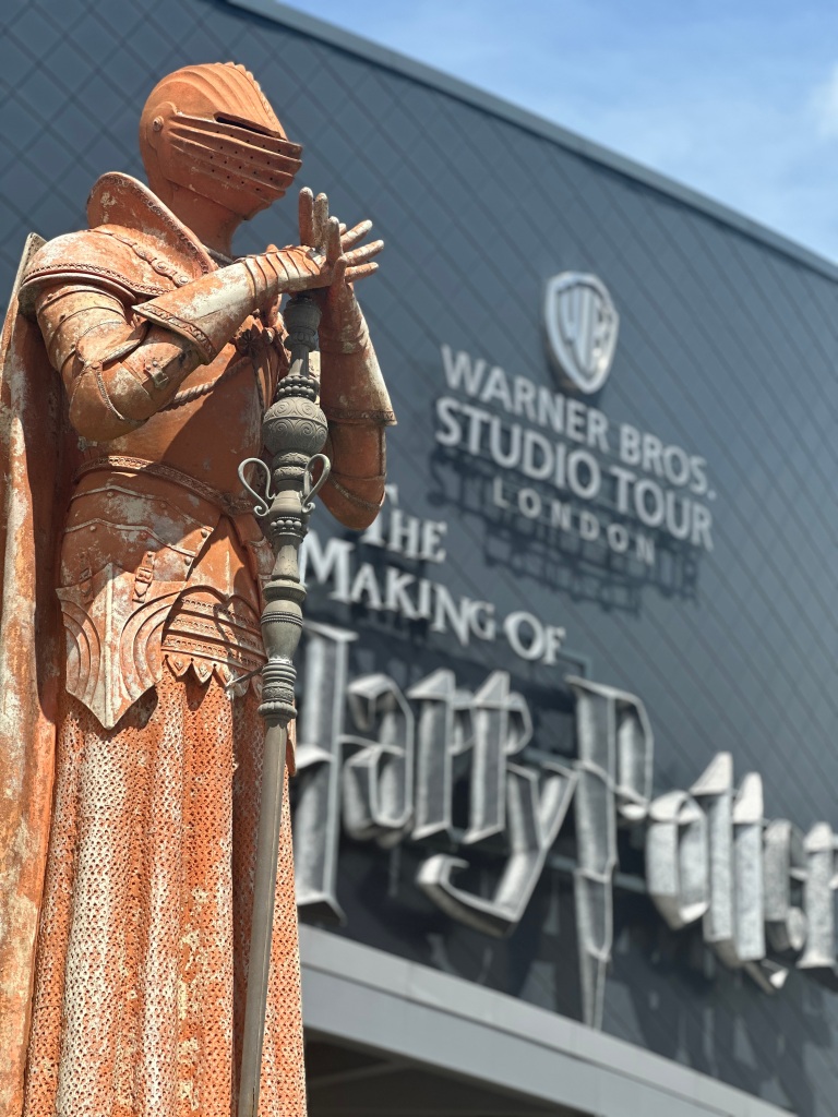 Image of entrance to Warner Bros. Studio Tour in London for Harry Potter taken by Lennon R. on May 27.