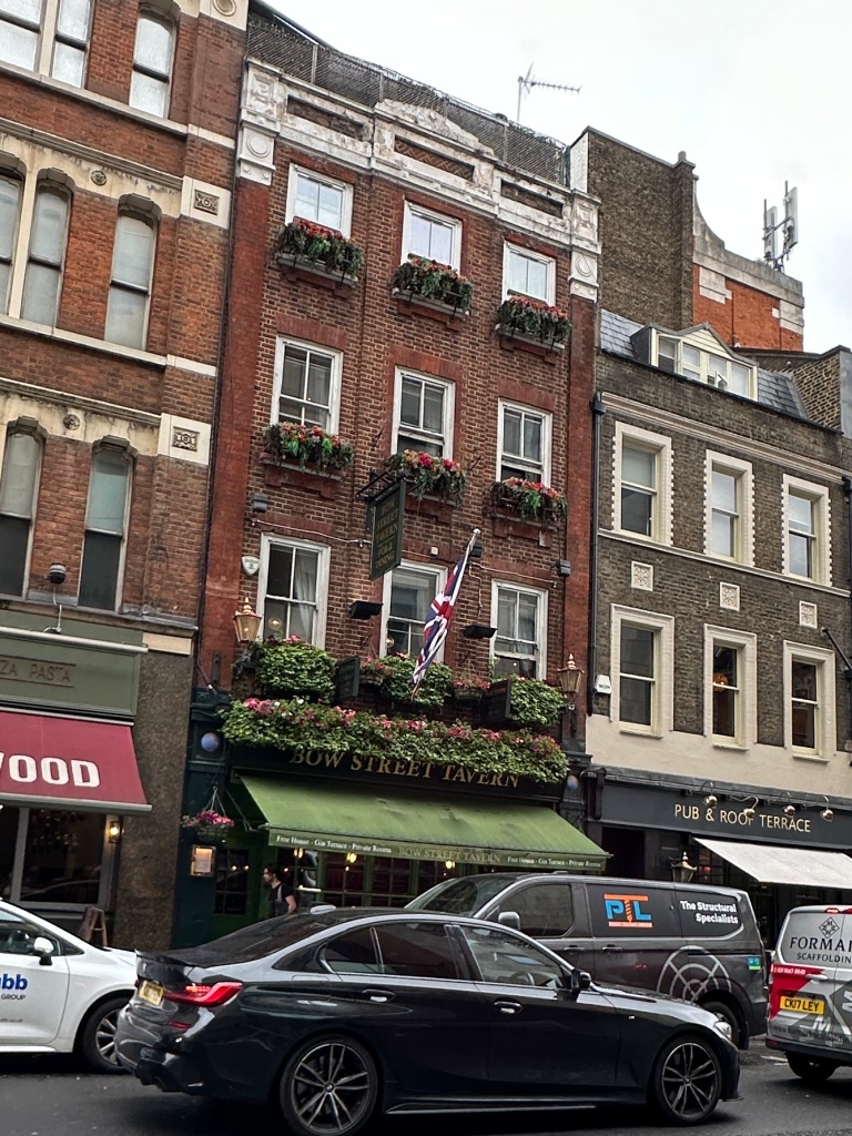 Image of Bow Street Tavern in London Theatre District taken by Lennon R. on May 28.